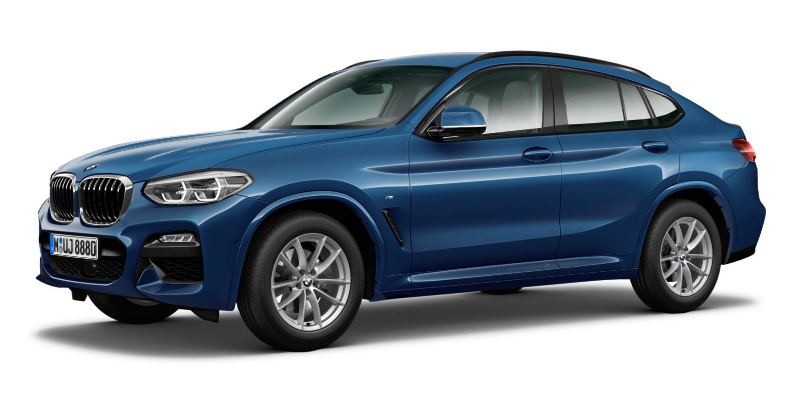 BMW BMW X in Blau von vorne