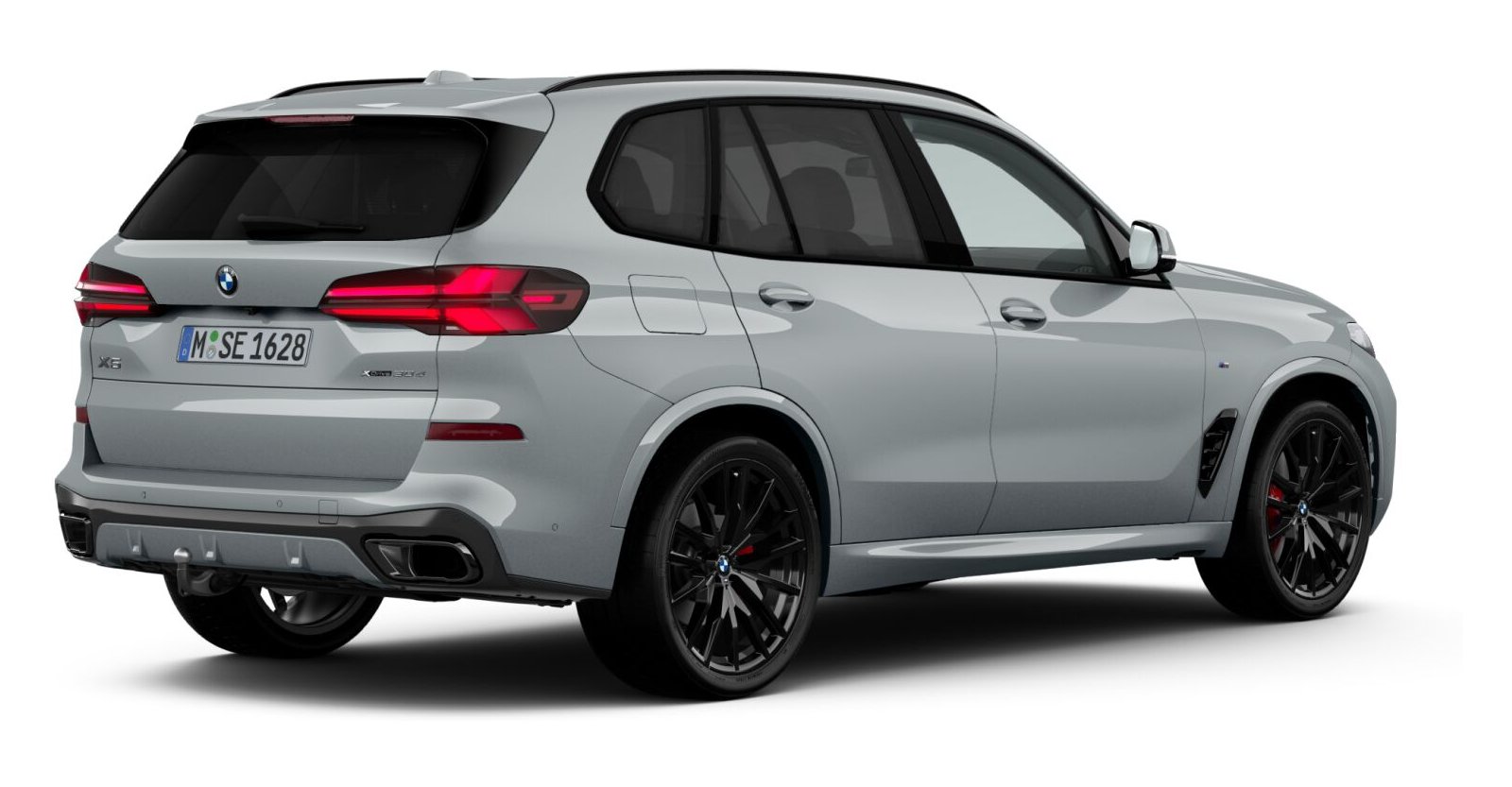 BMW BMW X in Grau von hinten