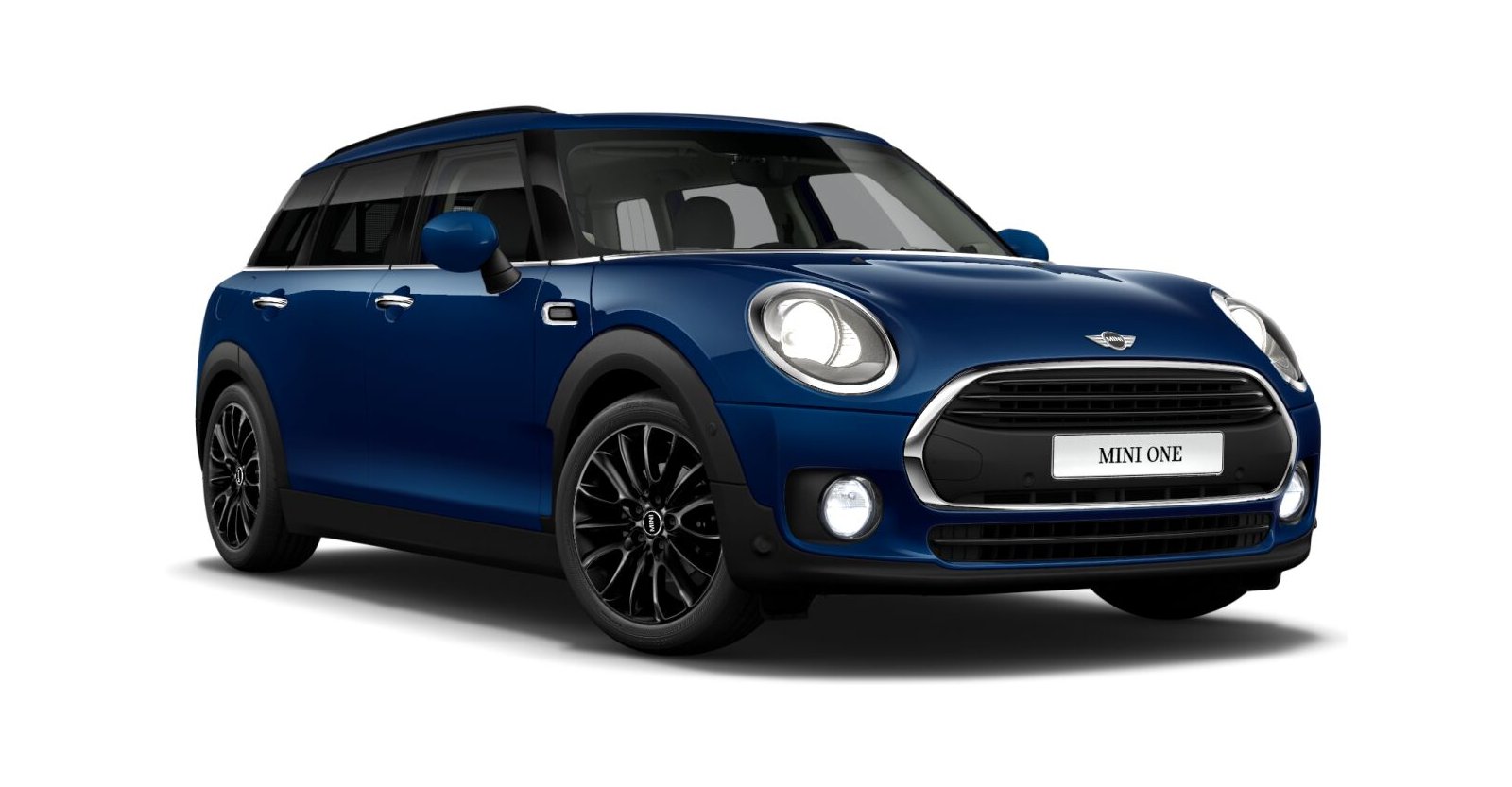 MINI MINI Clubman in Blau von vorne