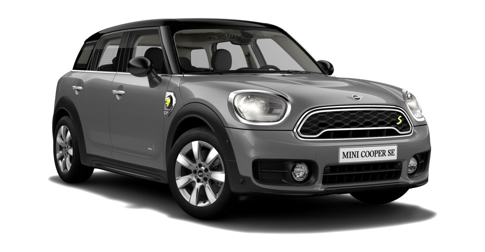 MINI MINI Countryman in Grau von vorne MINI MINI Countryman in Grau von vorne
