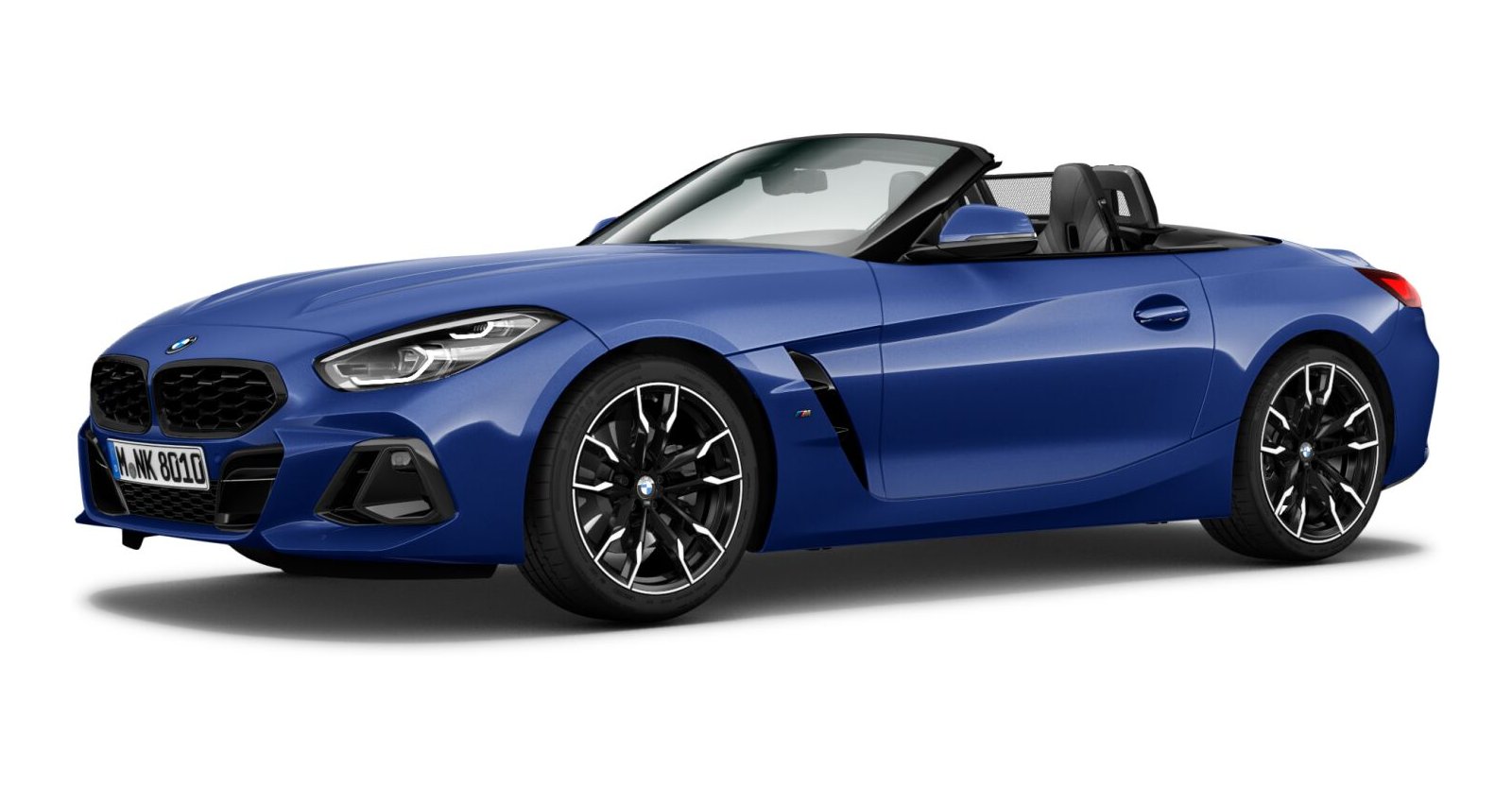 BMW BMW Z in Blau von vorne BMW BMW Z in Blau von vorne