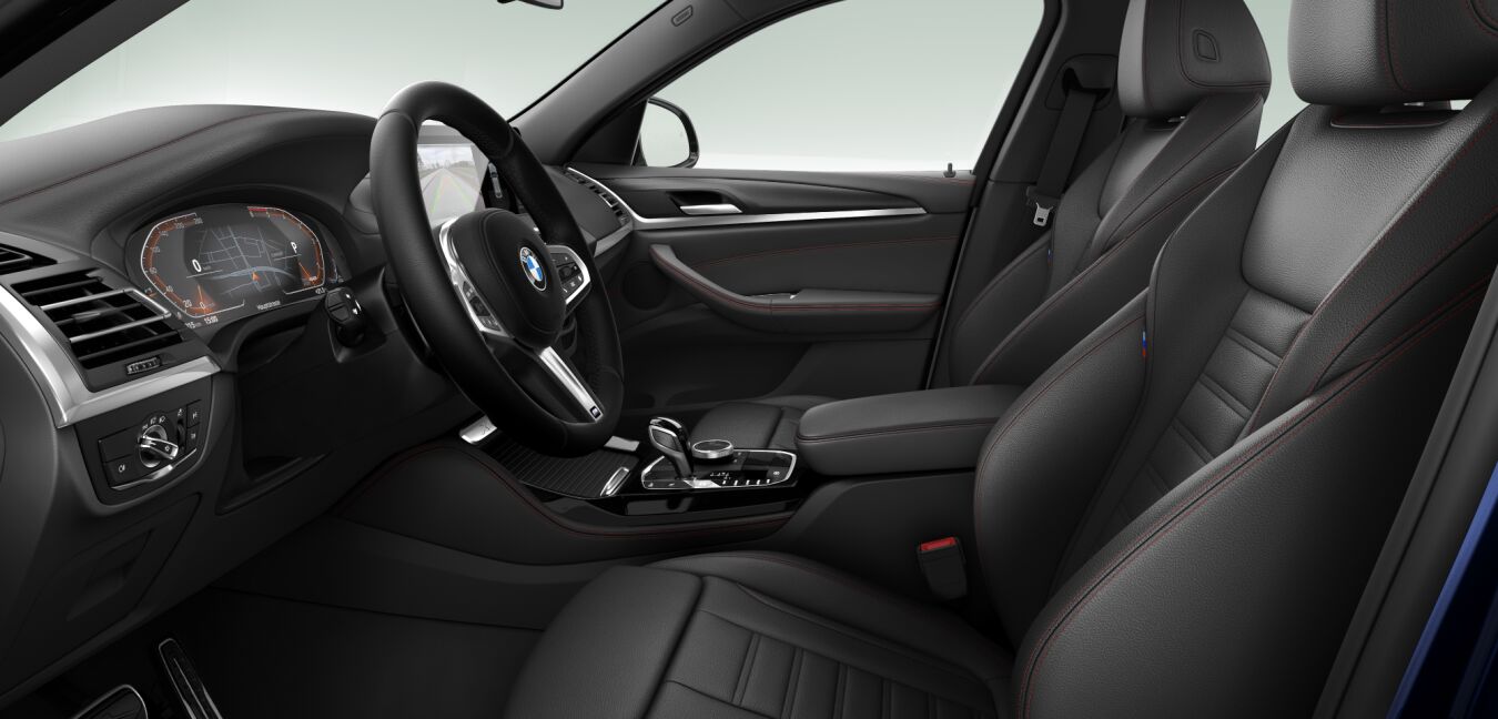 BMW BMW X im Innenraum seitlich