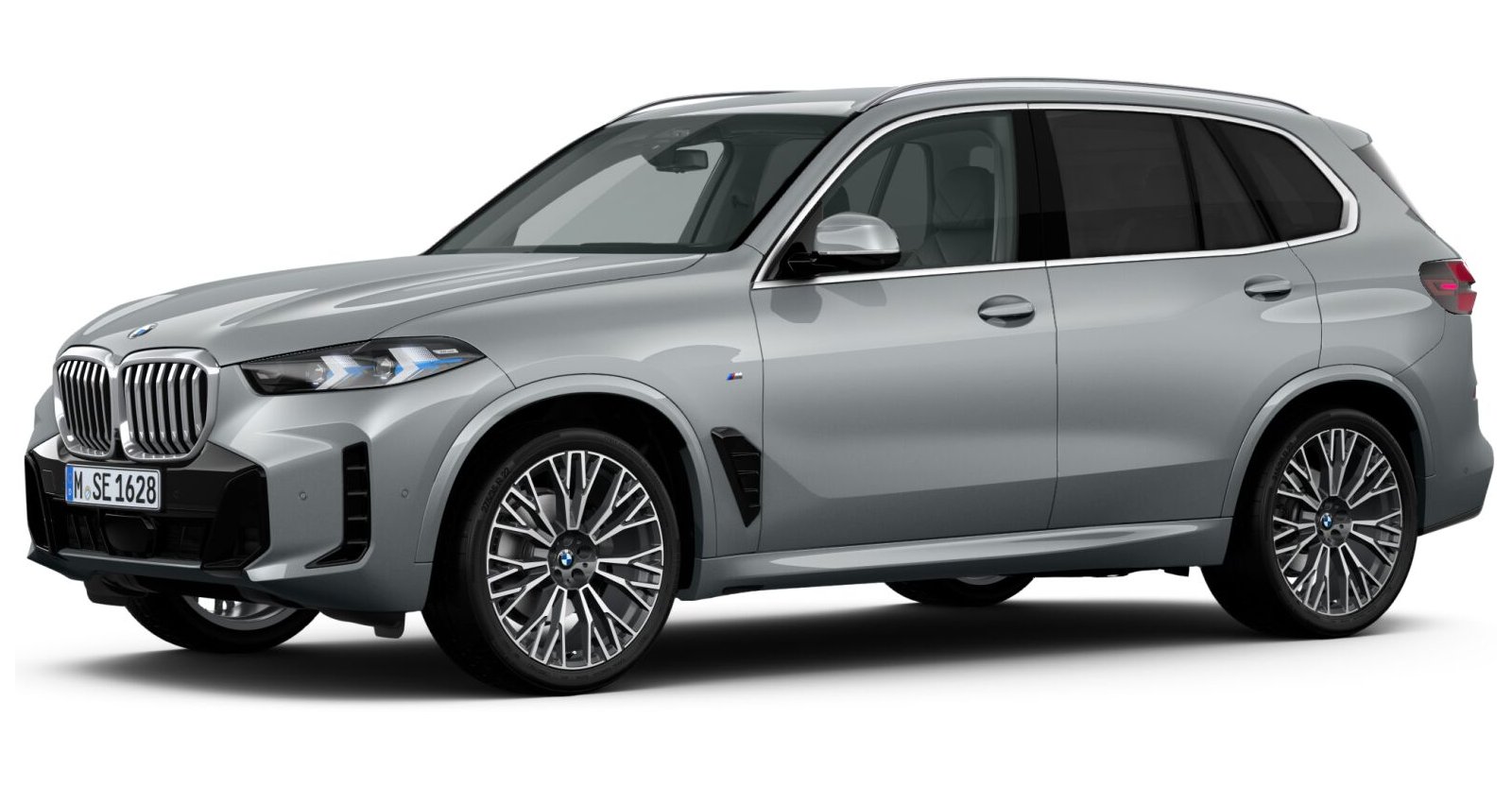 BMW X5 xDrive30d in Grau von vorne