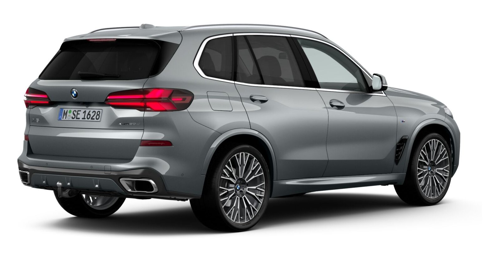 BMW BMW X in Grau von hinten