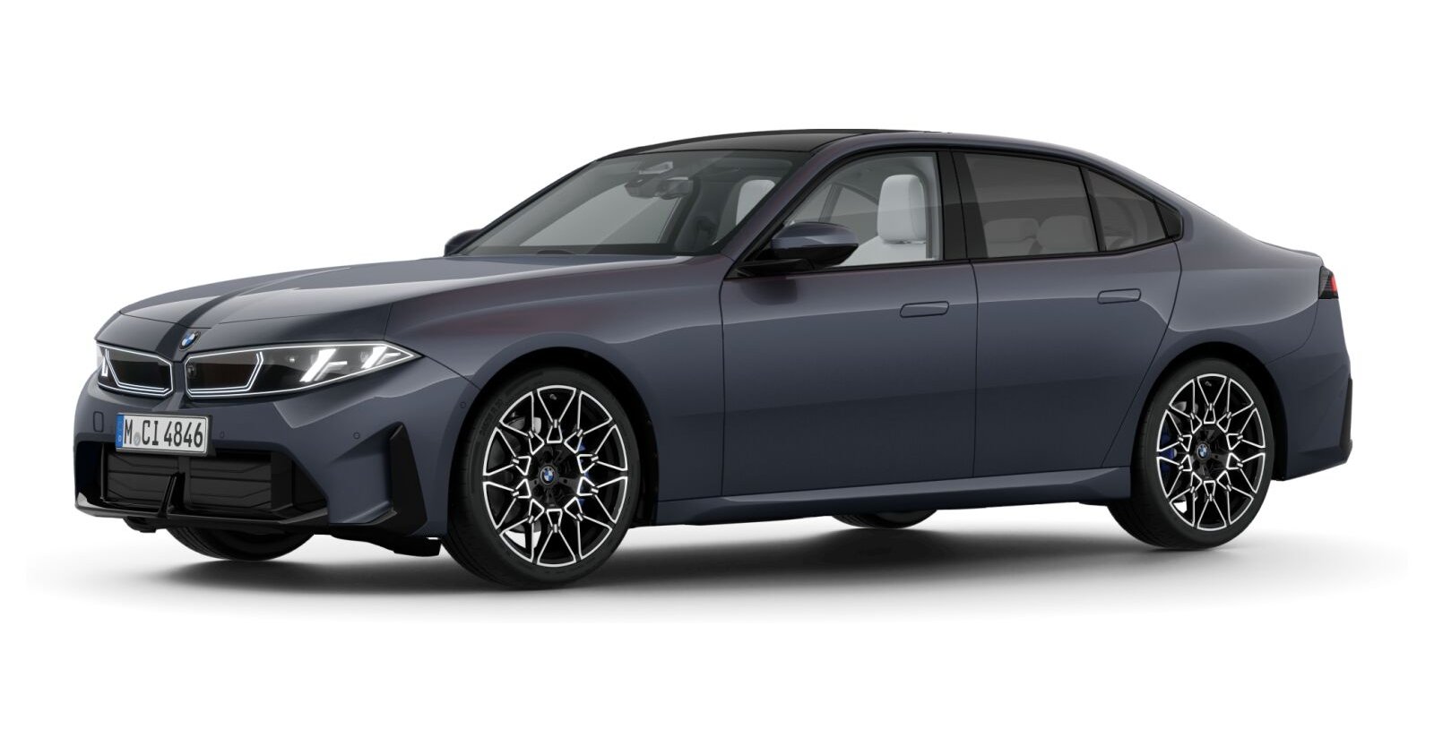 BMW BMW 3er in Grau von vorne