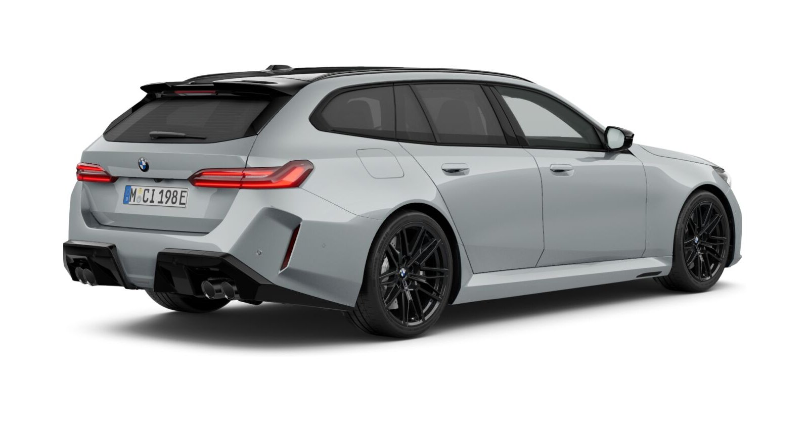 BMW BMW M in Grau von hinten