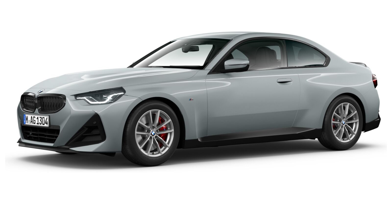 BMW BMW 2er in Grau von vorne