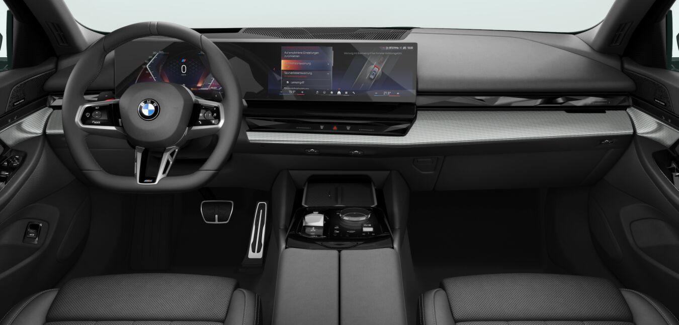 BMW BMW 5er im Innenraum von vorne