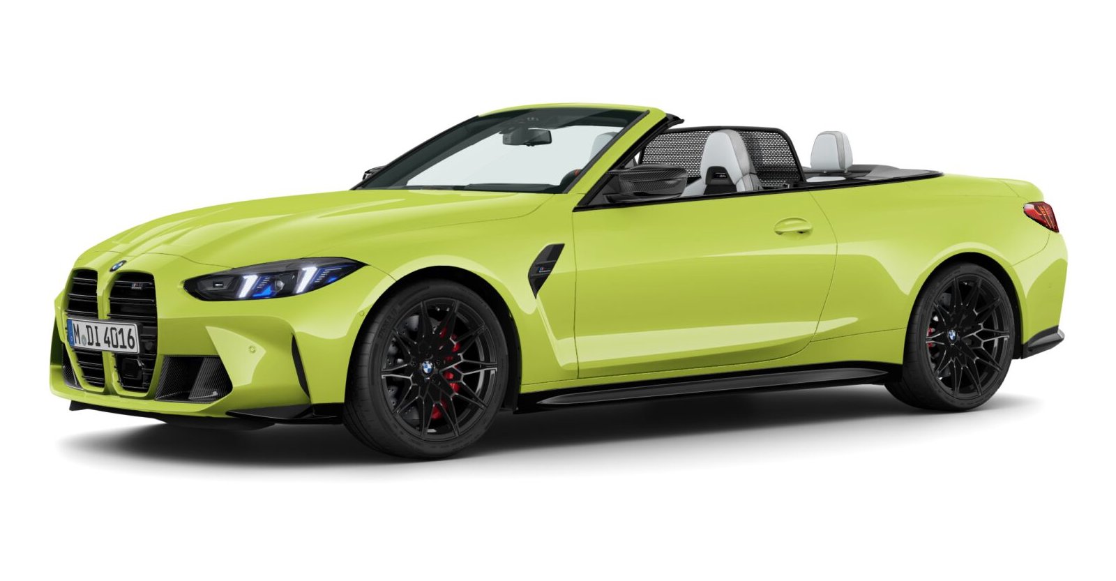 BMW BMW M in Gelb von vorne