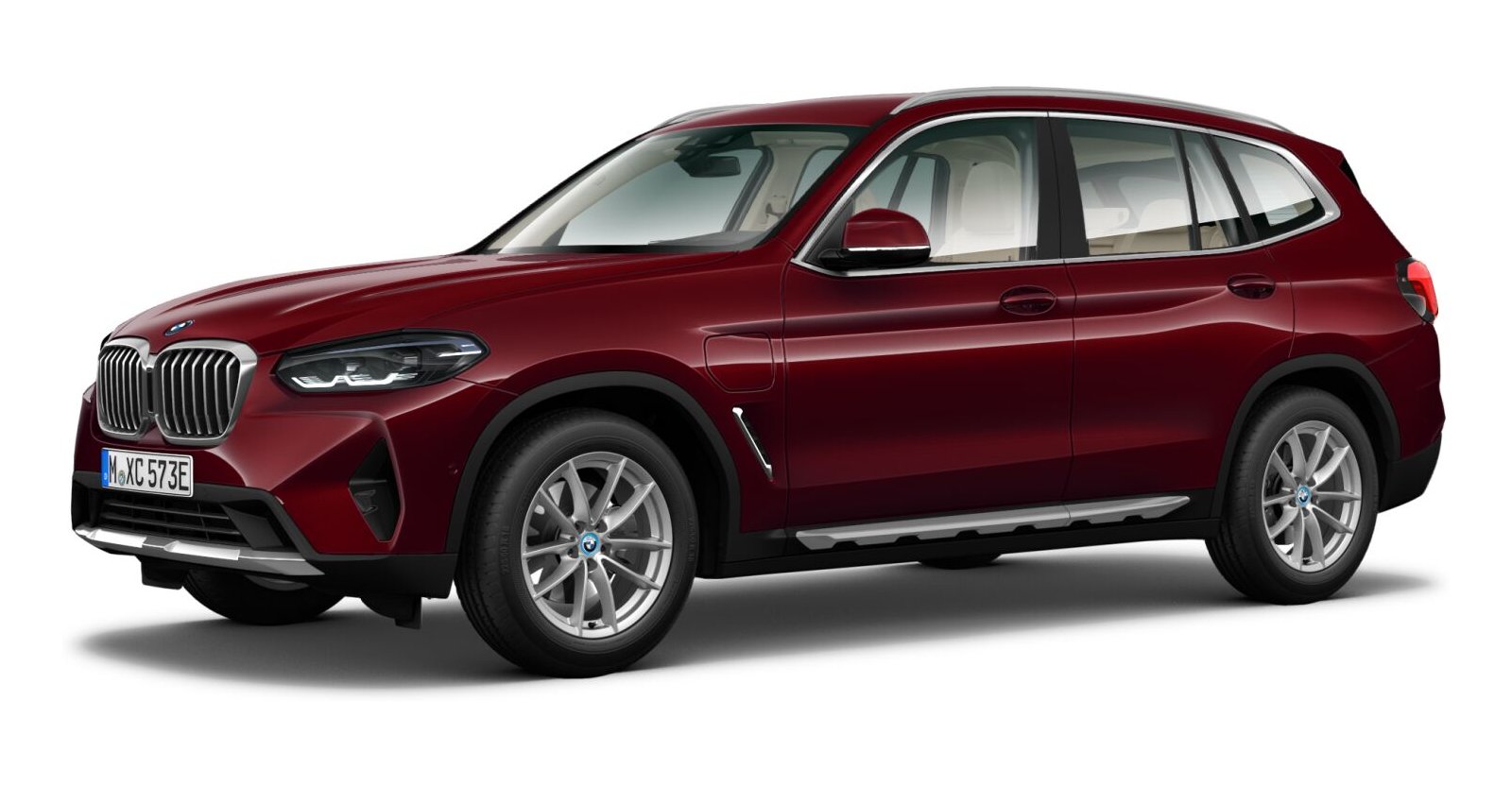 BMW BMW X in Rot von vorne BMW BMW X in Rot von vorne