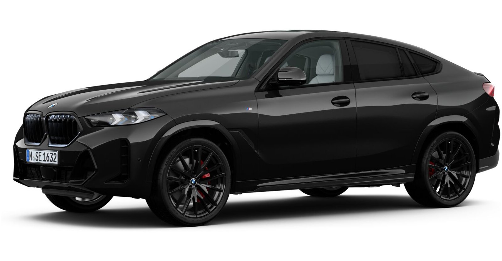 BMW BMW X in Schwarz von vorne BMW BMW X in Schwarz von vorne