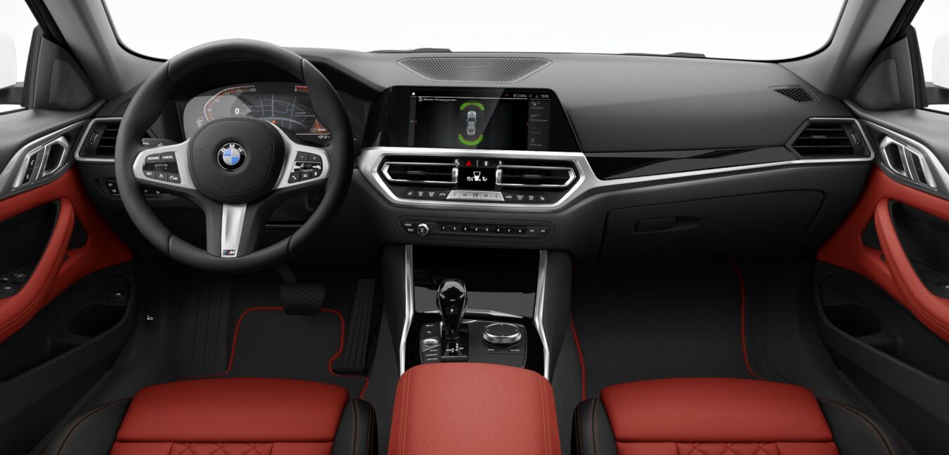 BMW BMW 4er im Innenraum von vorne BMW BMW 4er im Innenraum von vorne