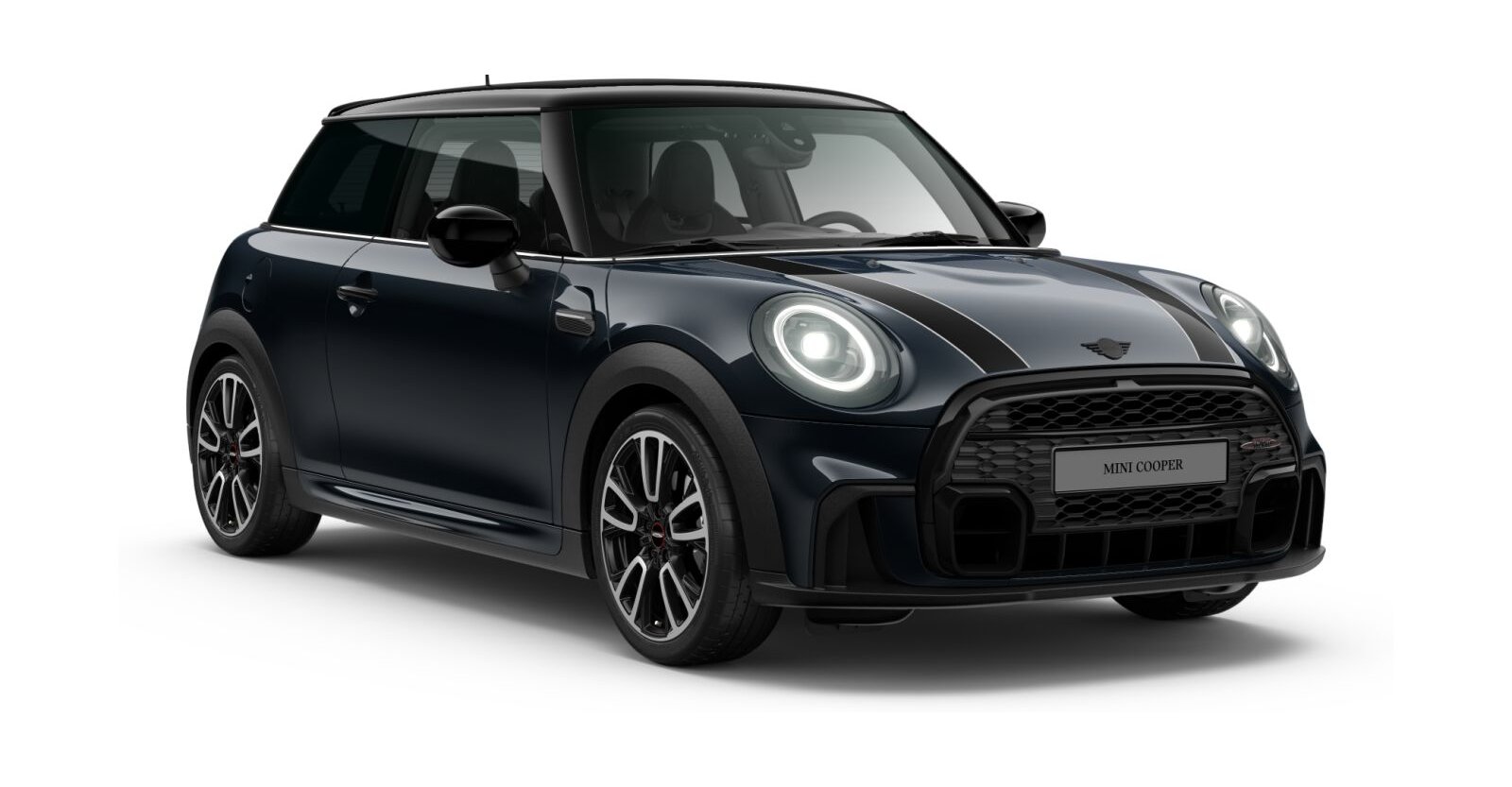 MINI MINI 3-Türer in Schwarz von vorne