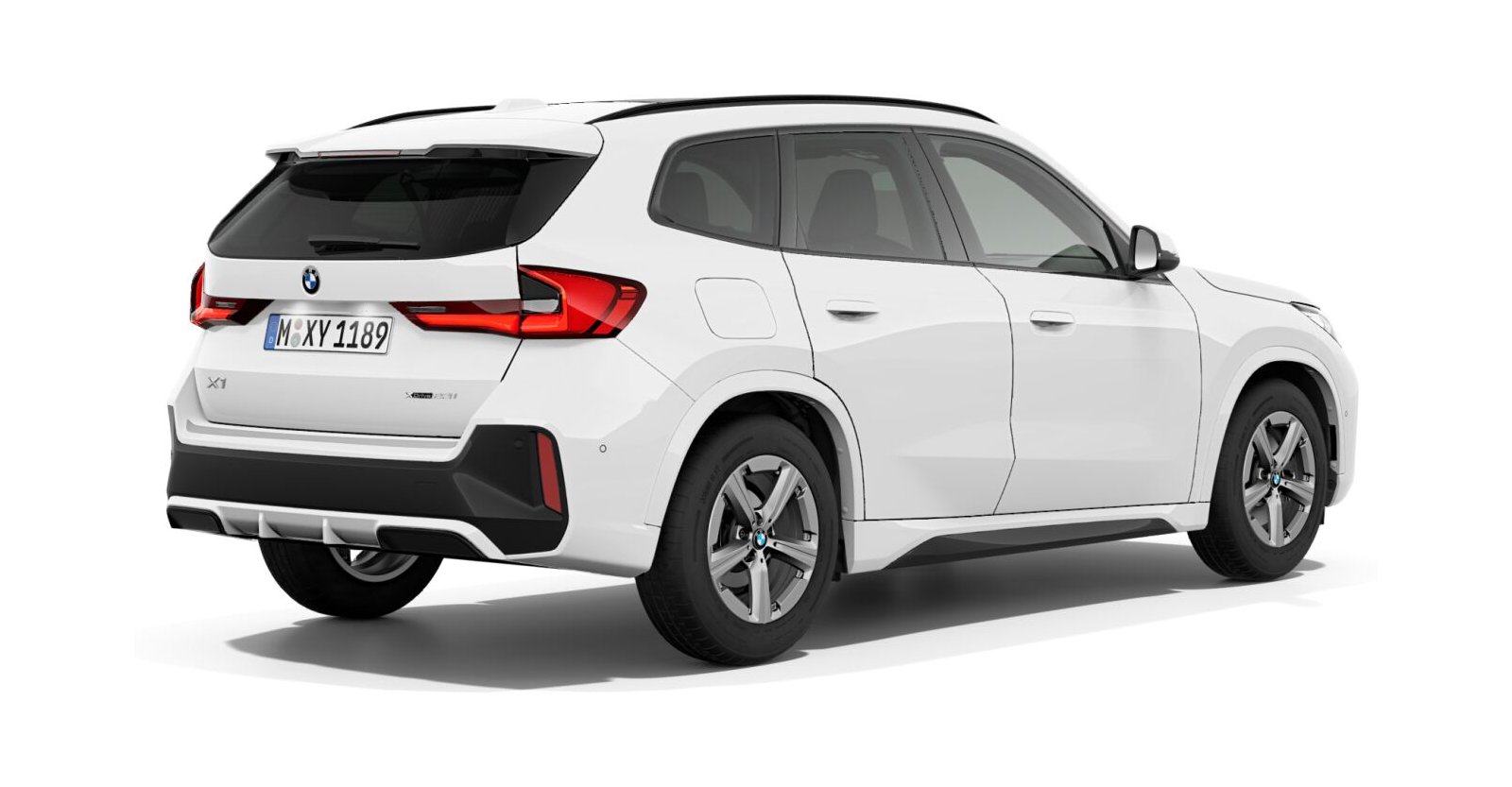 BMW BMW X in Weiß von hinten