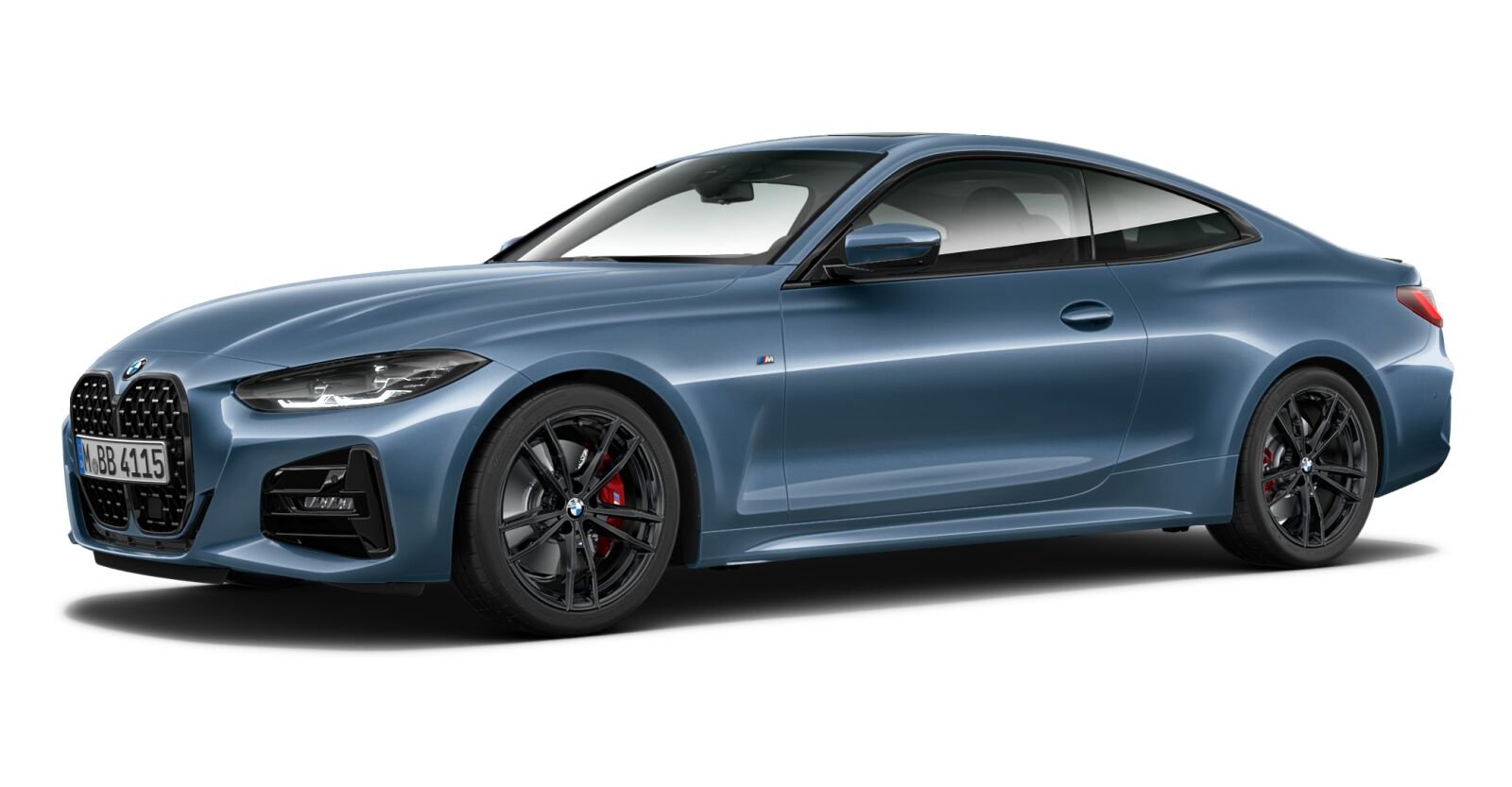 BMW BMW 4er in Blau von vorne BMW BMW 4er in Blau von vorne