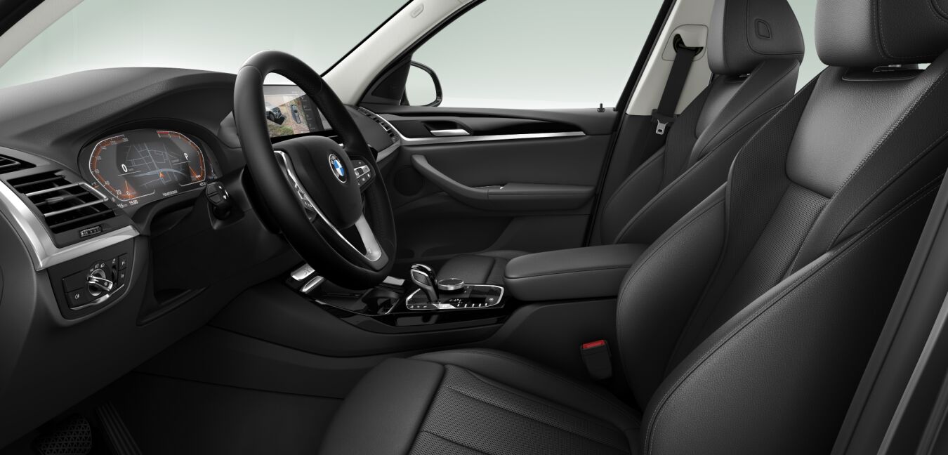 BMW BMW X im Innenraum seitlich