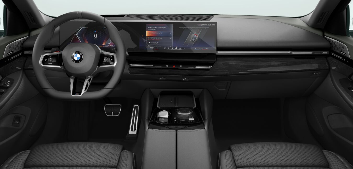 BMW BMW 5er im Innenraum von vorne BMW BMW 5er im Innenraum von vorne