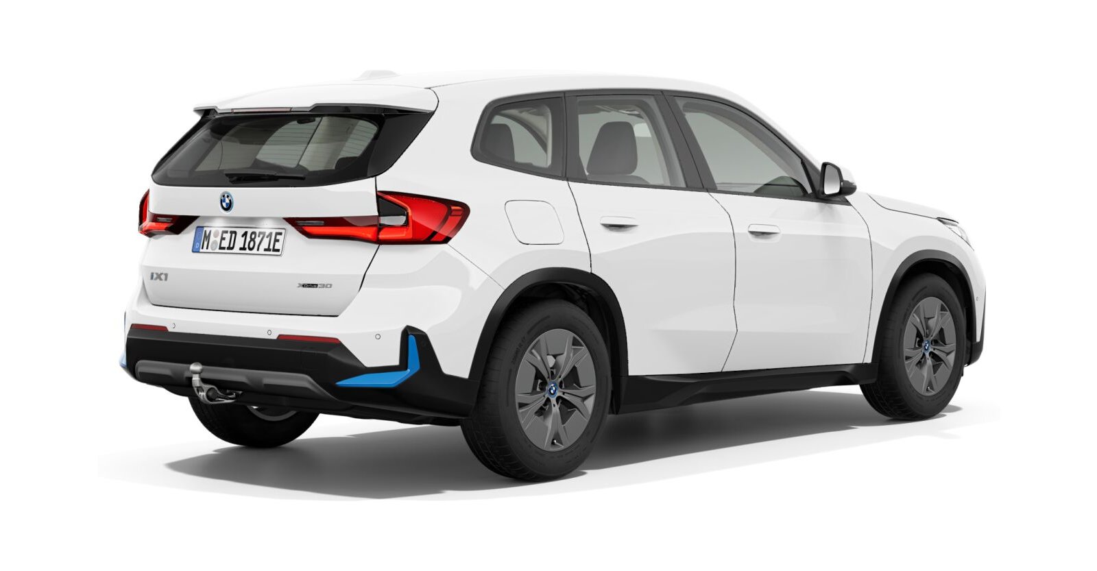 BMW BMW I in Weiß von hinten