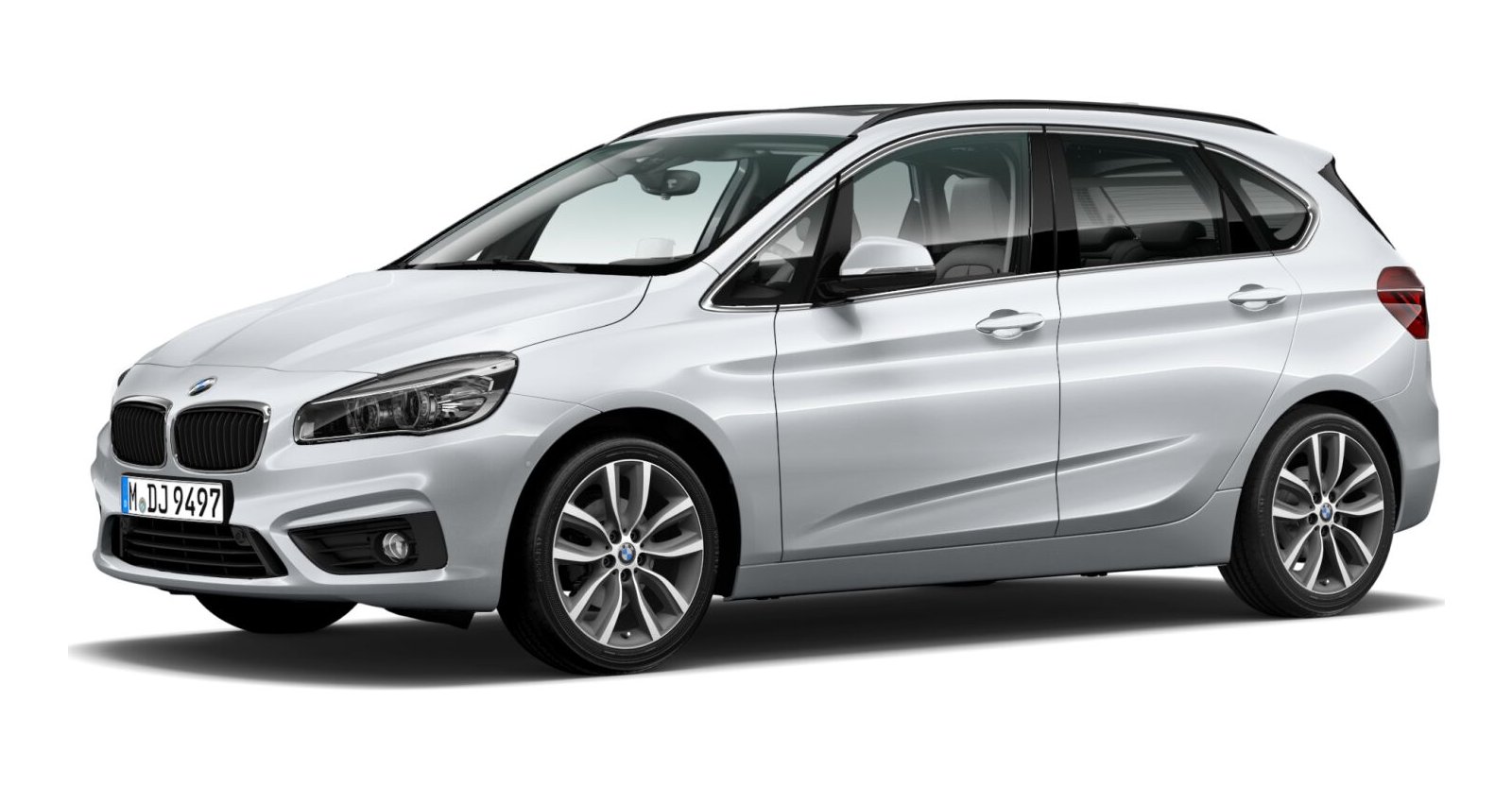 BMW BMW 2er in Silber von vorne