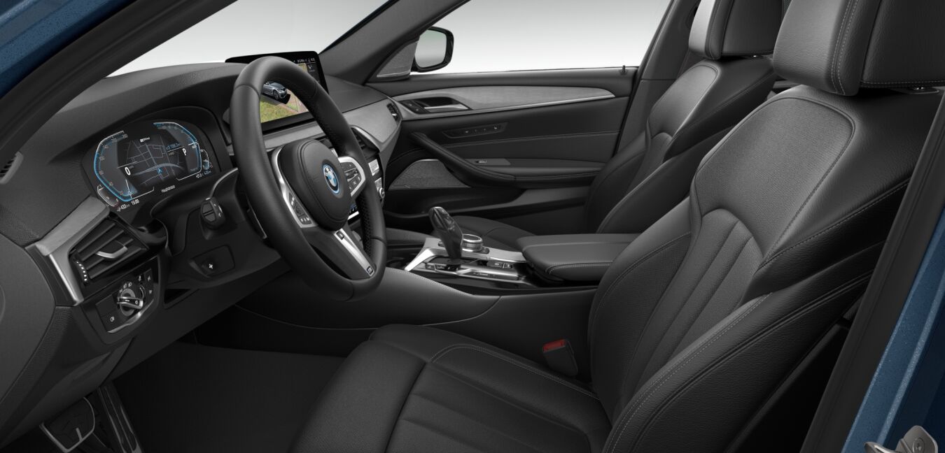 BMW BMW 5er im Innenraum seitlich