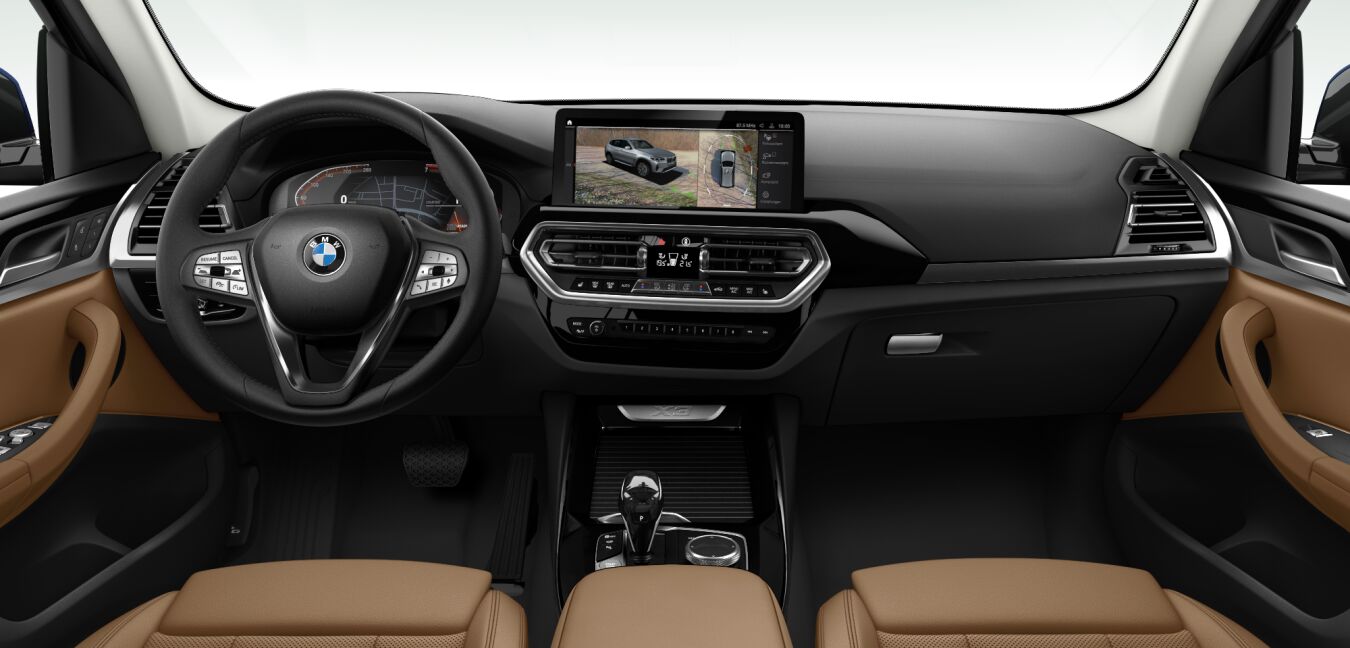 BMW BMW X im Innenraum von vorne