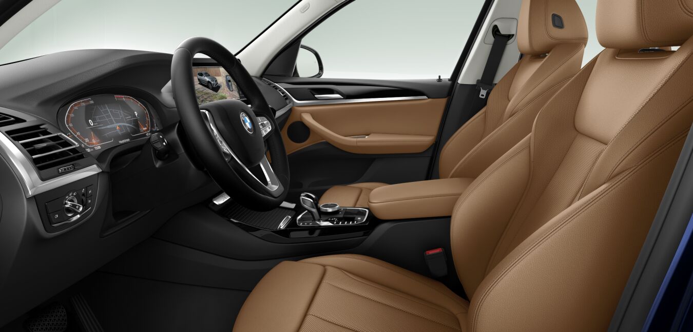 BMW BMW X im Innenraum seitlich