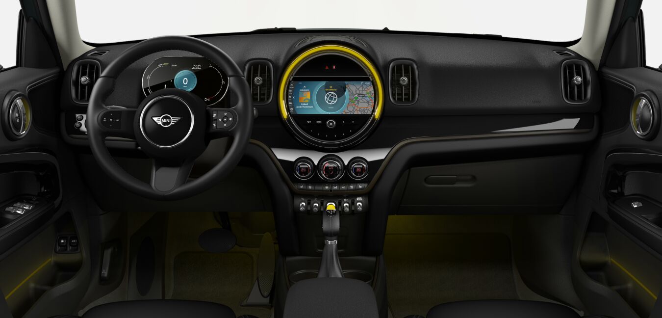 MINI MINI Countryman im Innenraum von vorne