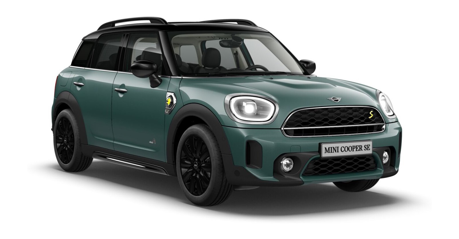MINI MINI Countryman in Grün von vorne