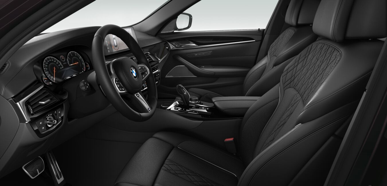 BMW BMW 5er im Innenraum seitlich