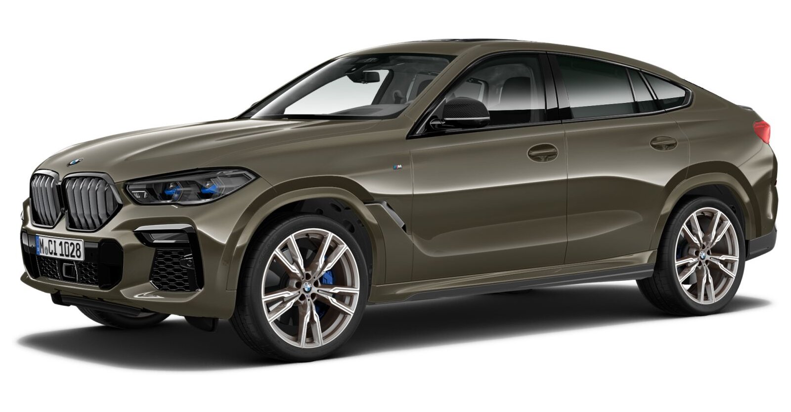 BMW BMW X in Grün von vorne