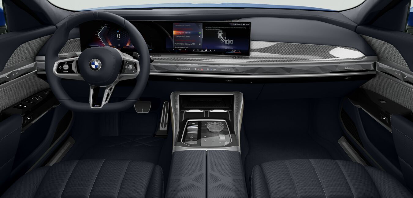 BMW BMW 7er im Innenraum von vorne BMW BMW 7er im Innenraum von vorne