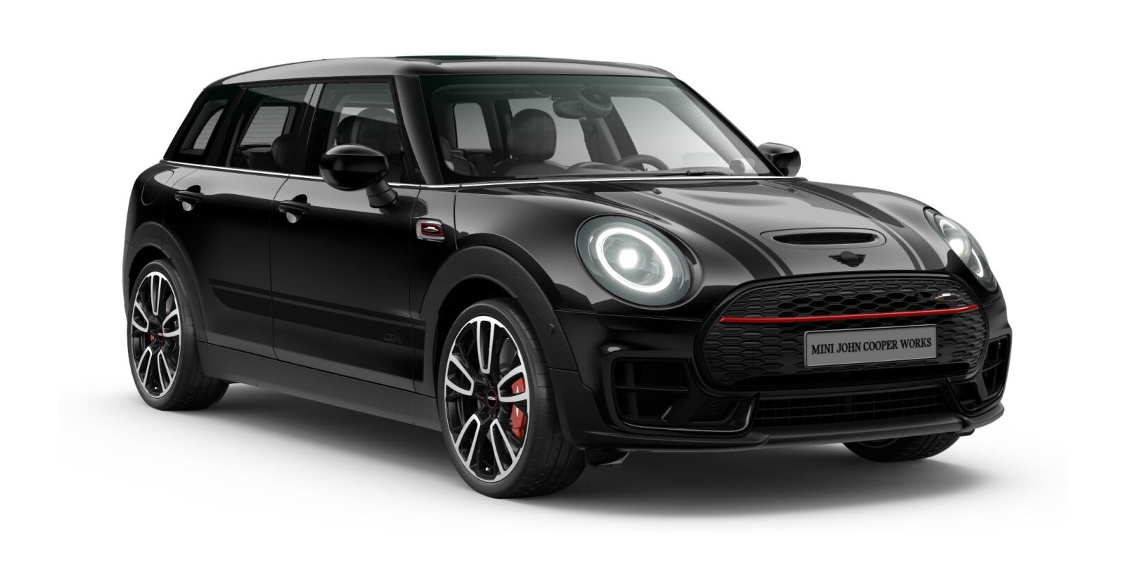 MINI MINI Clubman in Schwarz von vorne