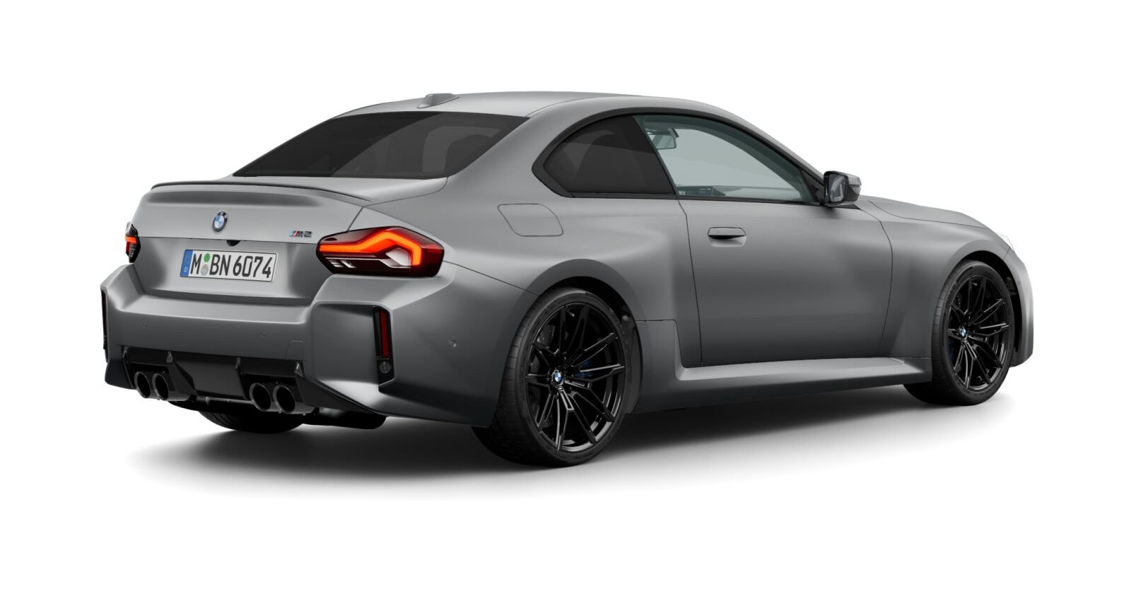 BMW BMW M in Grau von hinten