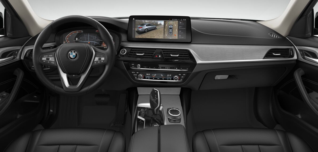 BMW BMW 5er im Innenraum von vorne BMW BMW 5er im Innenraum von vorne