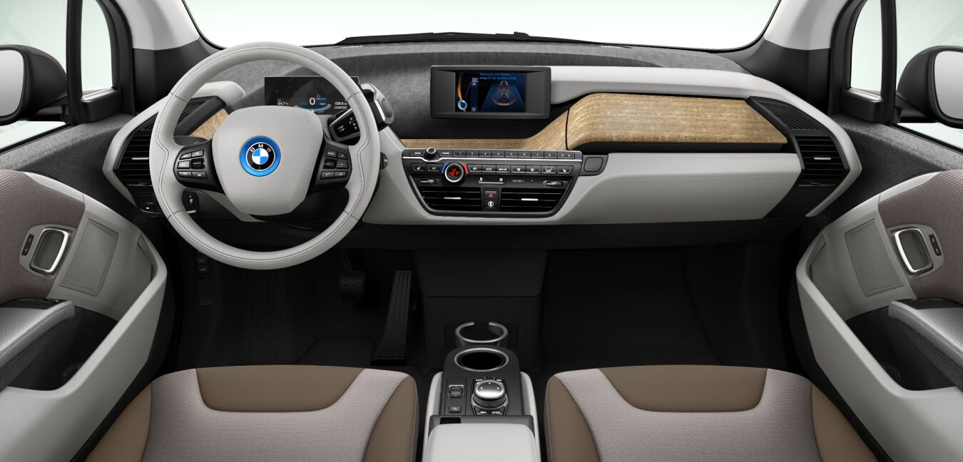 BMW BMW I im Innenraum von vorne
