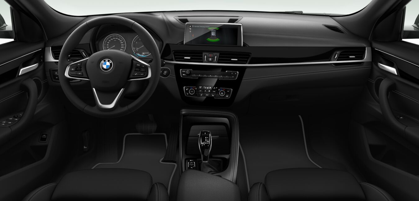 BMW BMW X im Innenraum von vorne