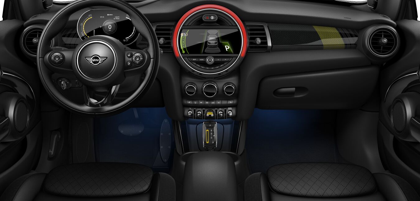 MINI MINI 3-Türer im Innenraum von vorne