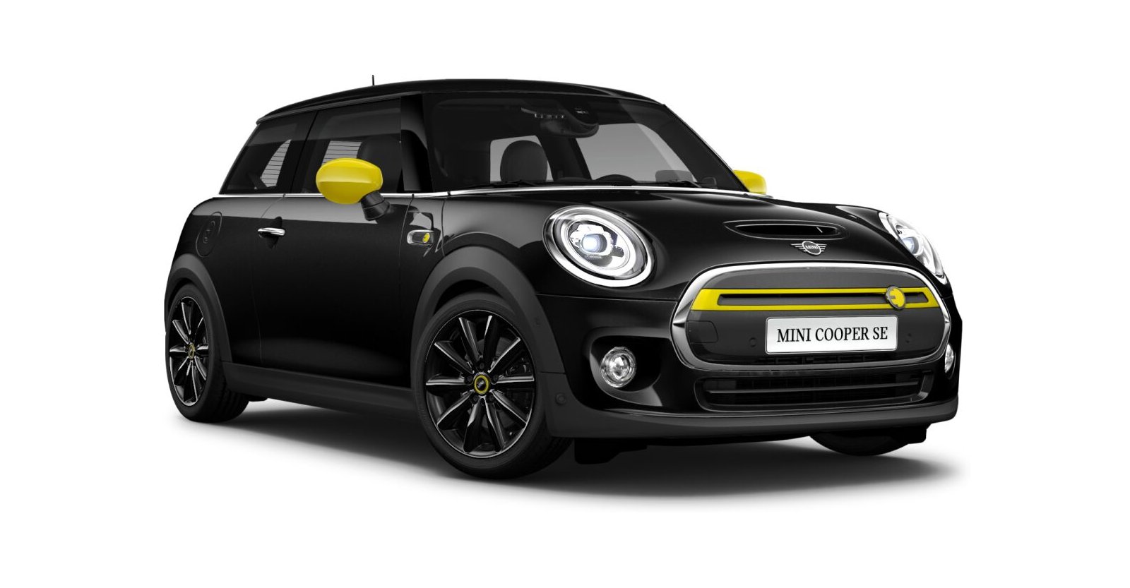 MINI MINI 3-Türer in Schwarz von vorne