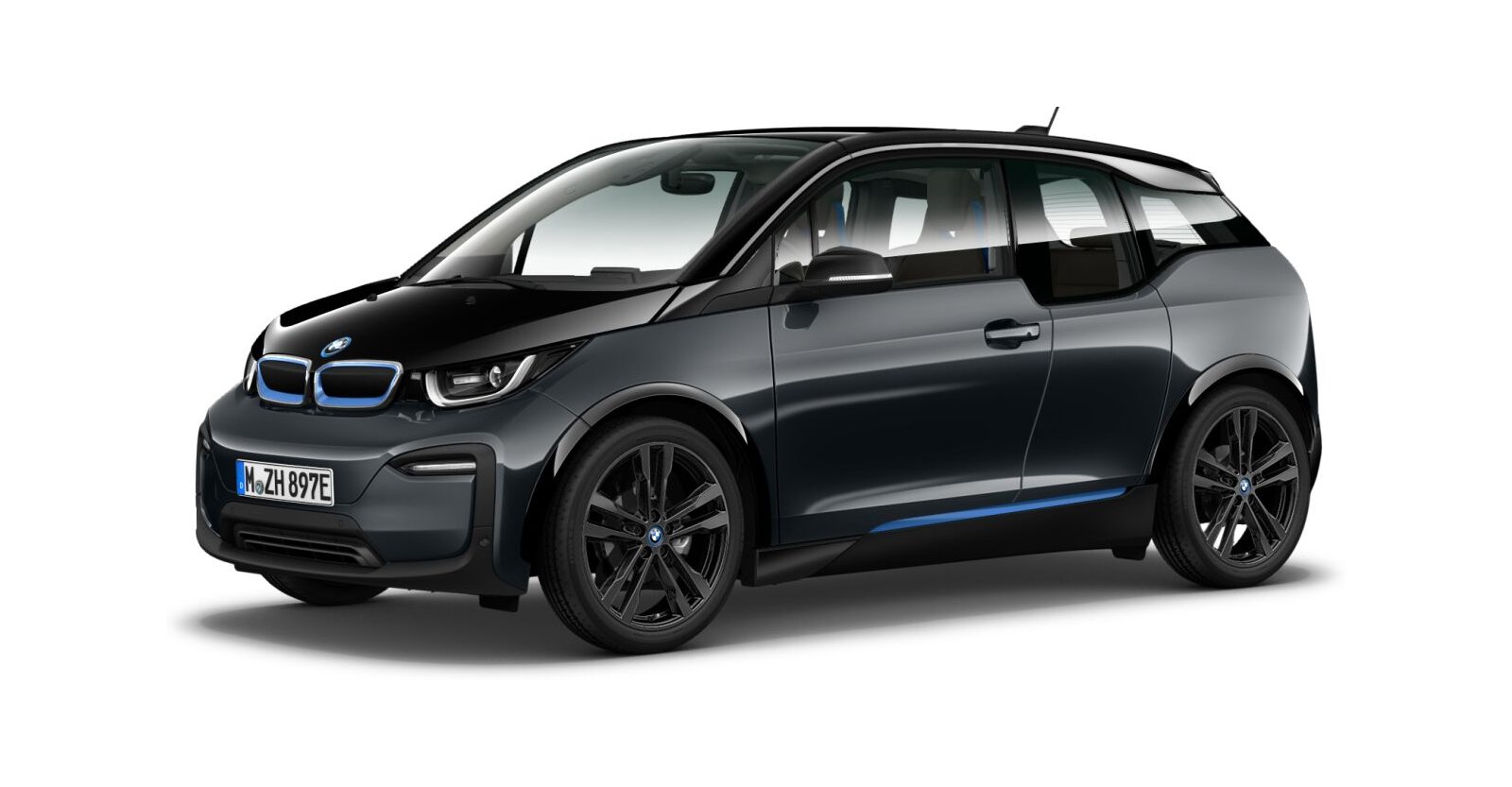 BMW BMW I in Grau von vorne
