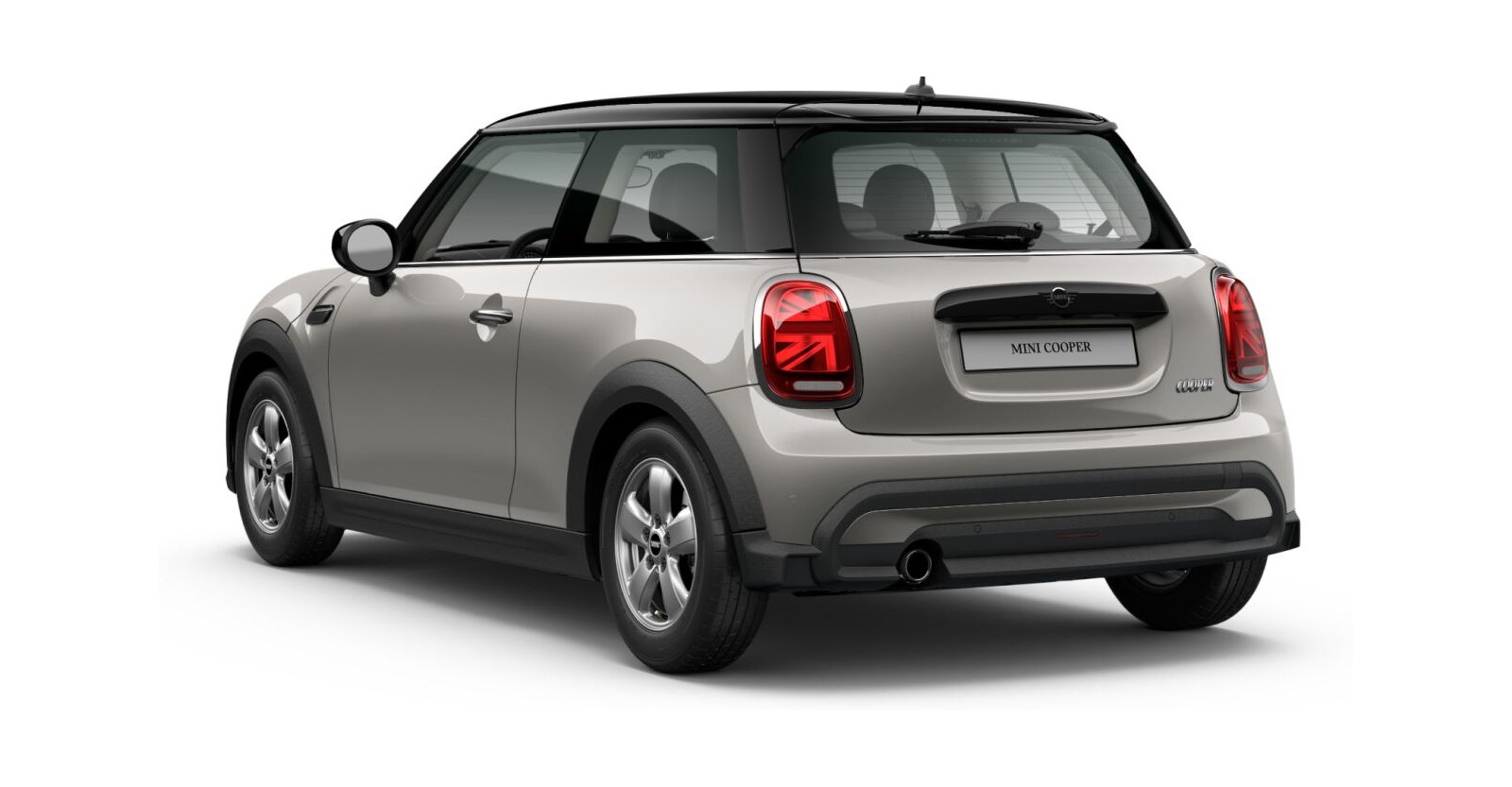 MINI MINI 3-Türer in Silber von hinten