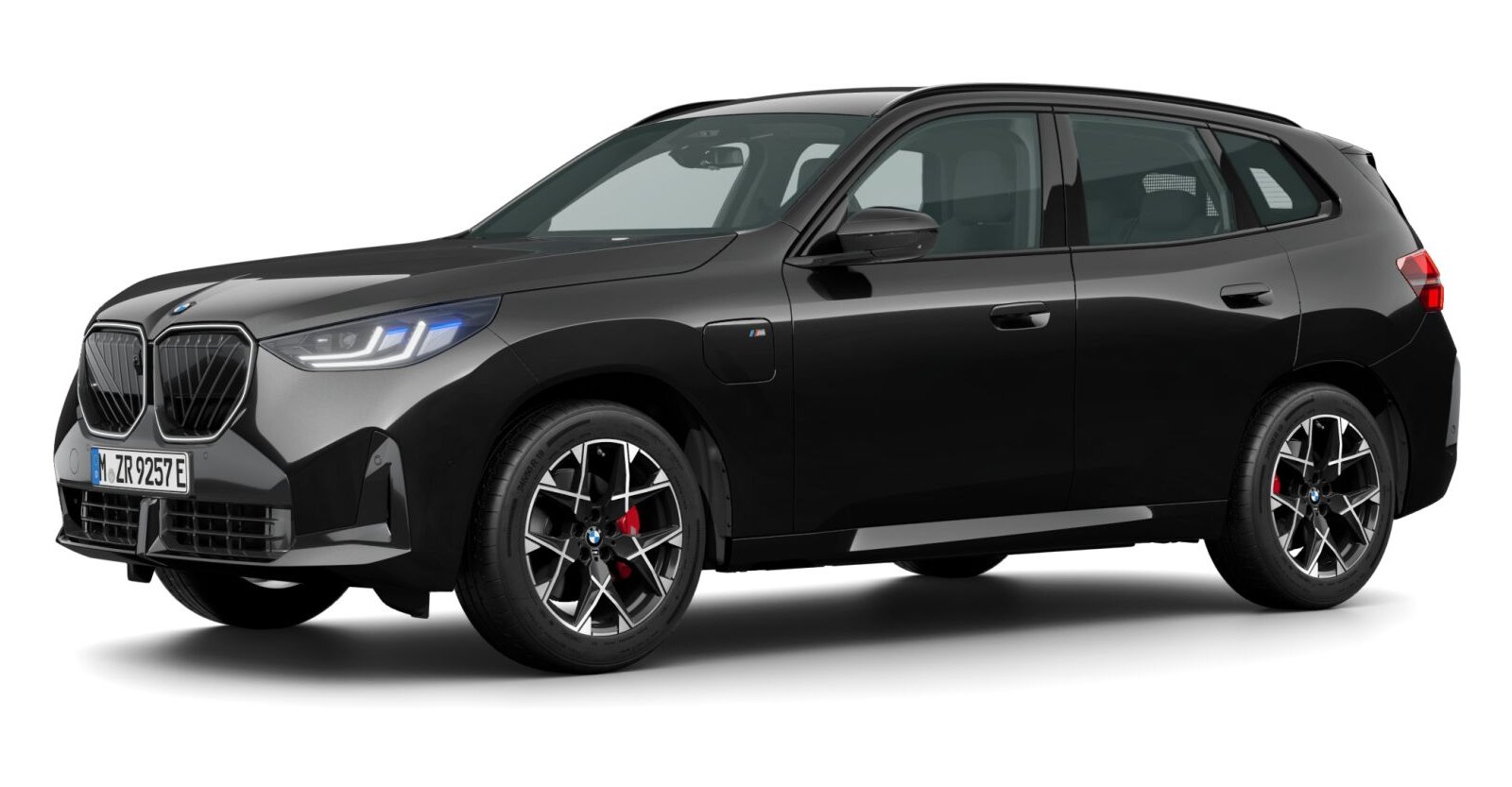 BMW BMW X in Schwarz von vorne