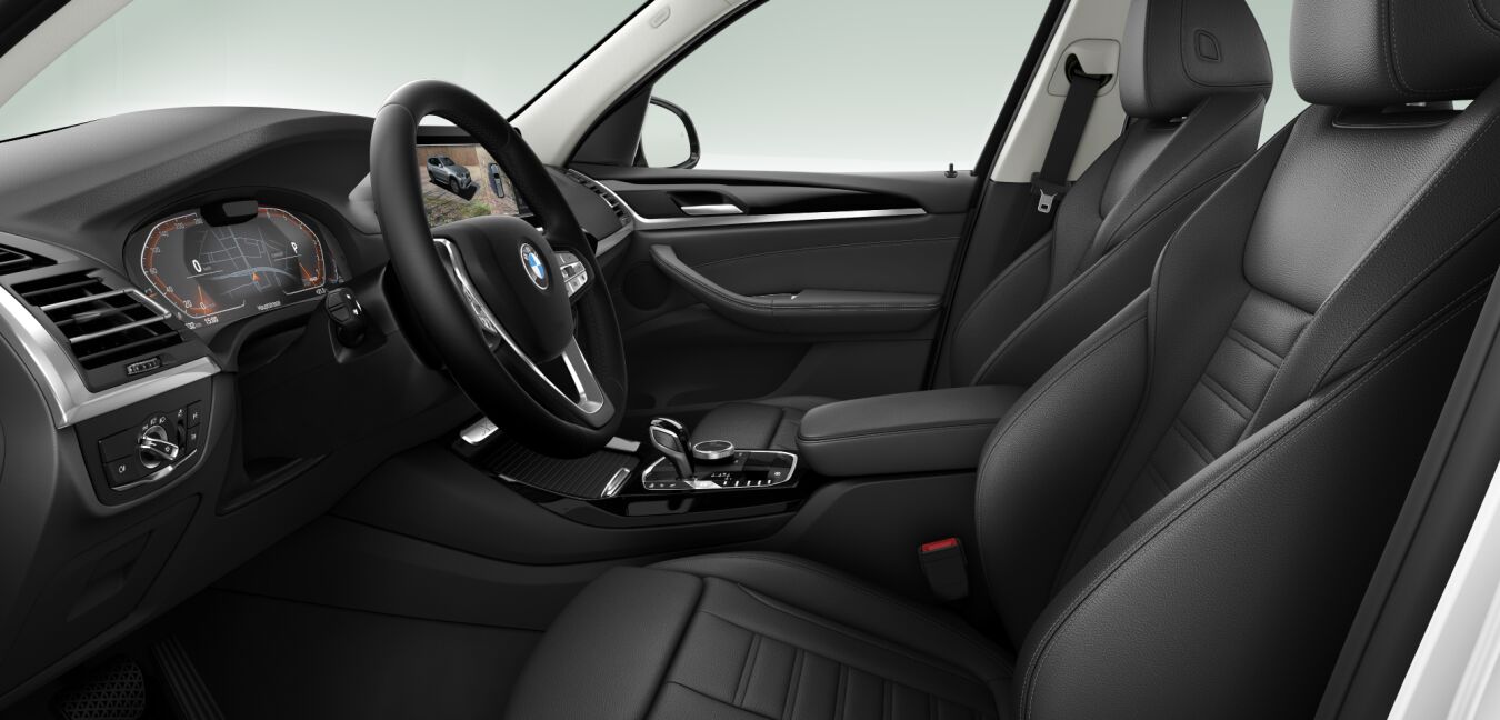 BMW BMW X im Innenraum seitlich