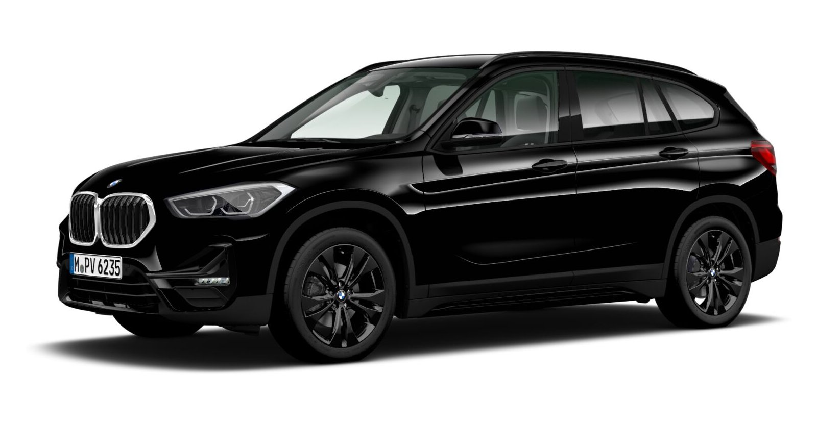 BMW BMW X in Schwarz von vorne BMW BMW X in Schwarz von vorne