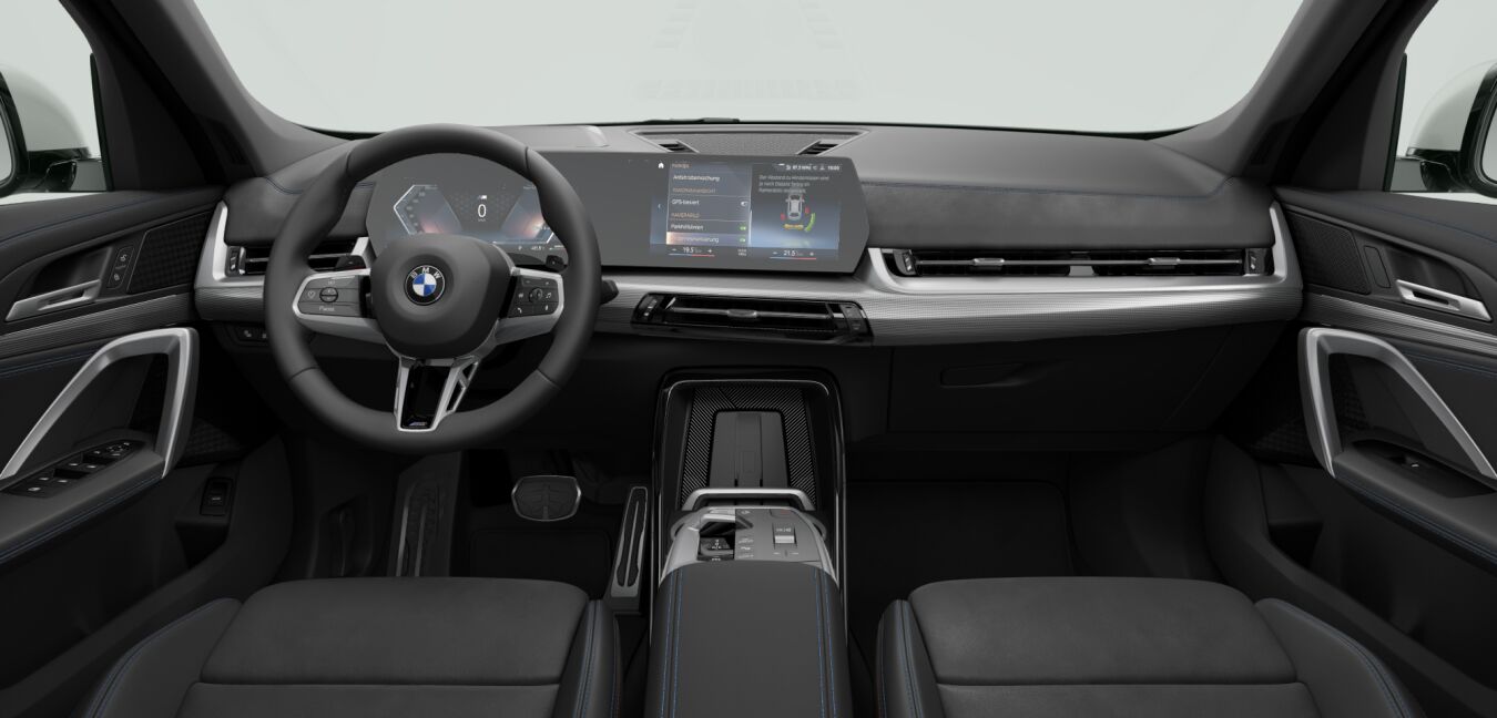 BMW BMW X im Innenraum von vorne