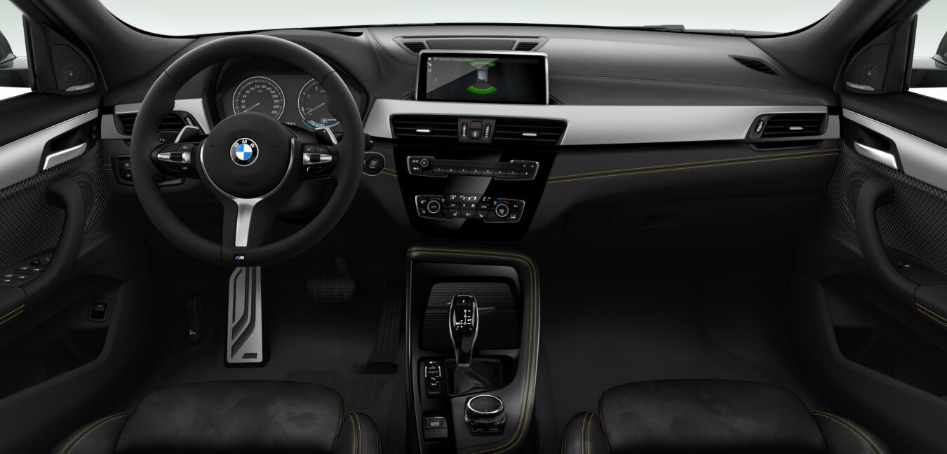 BMW BMW X im Innenraum von vorne