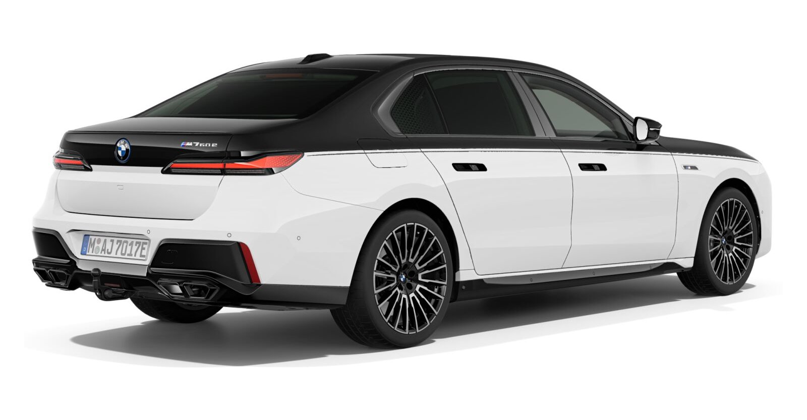 BMW BMW 7er in Individual von hinten