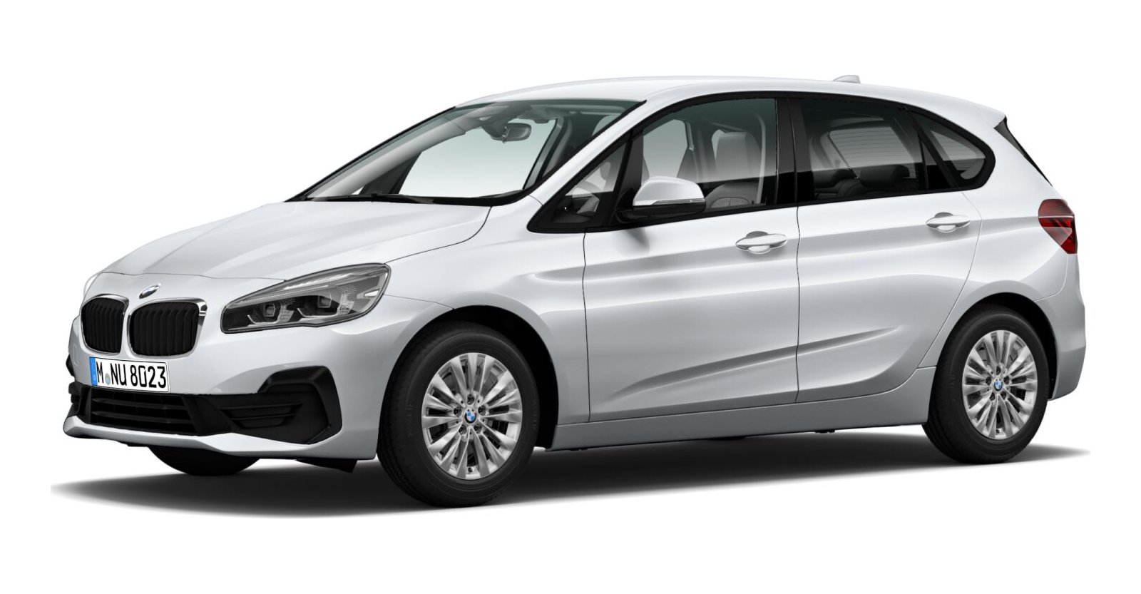 BMW BMW 2er in Silber von vorne BMW BMW 2er in Silber von vorne
