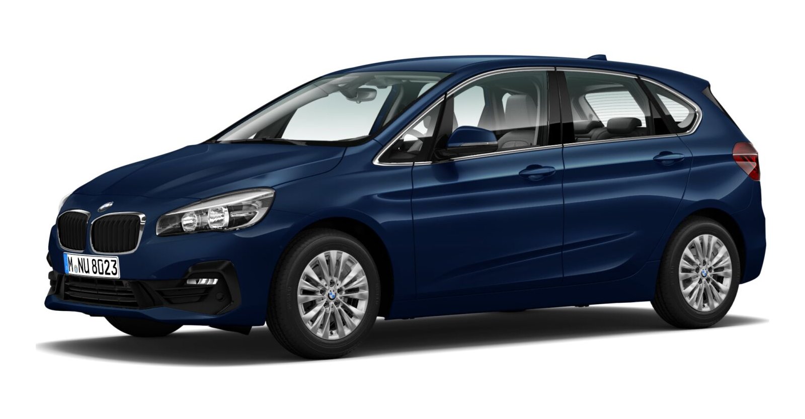BMW BMW 2er in Blau von vorne