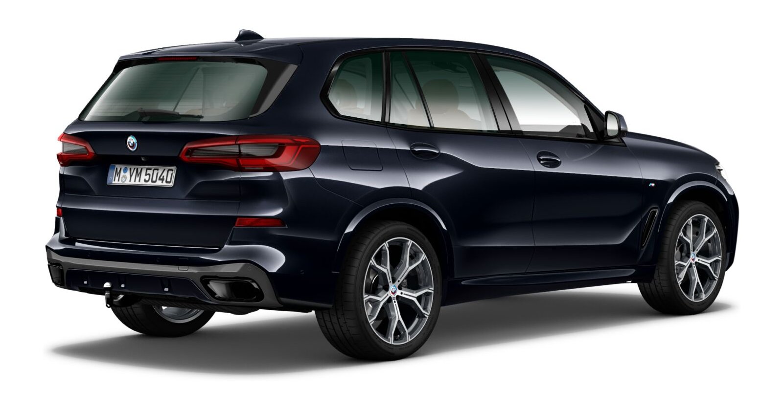 BMW BMW X in Schwarz von hinten BMW BMW X in Schwarz von hinten