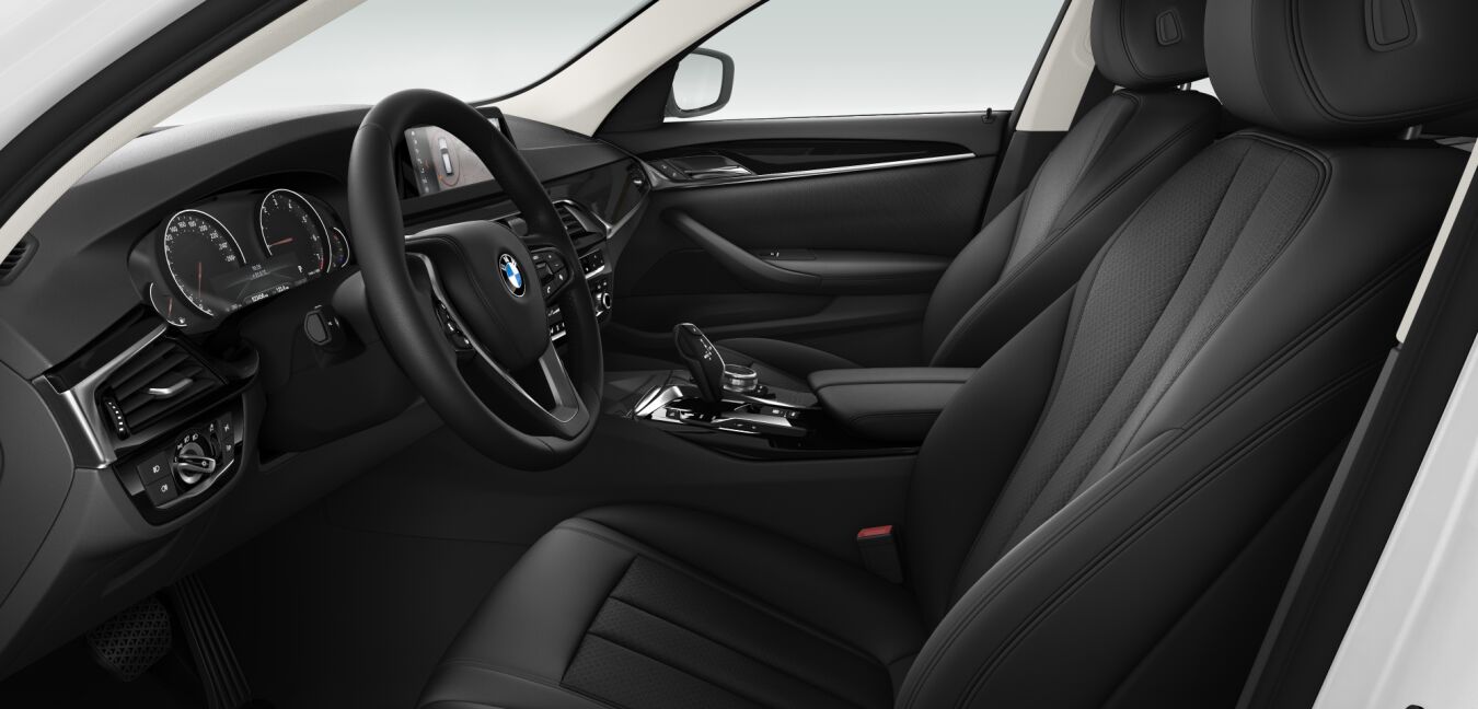 BMW BMW 5er im Innenraum seitlich